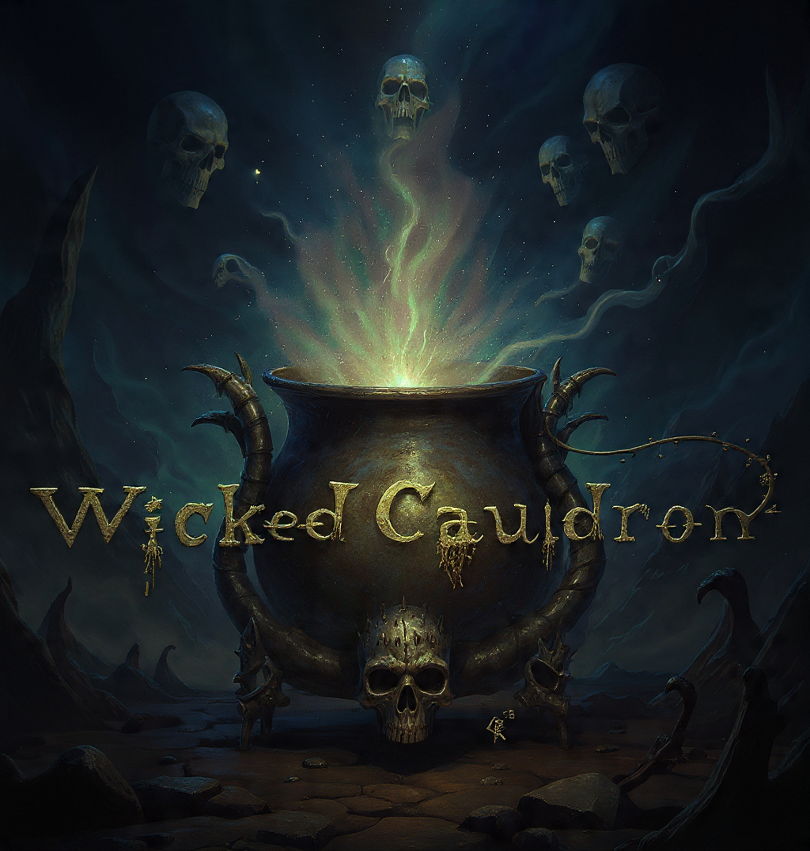 Fantasy towers in a floating world